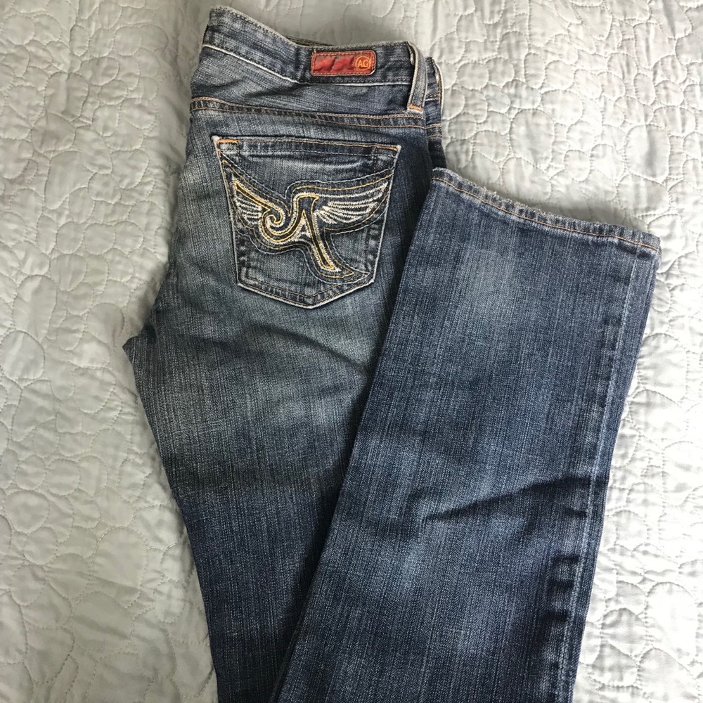 AG denim straight leg with stretch